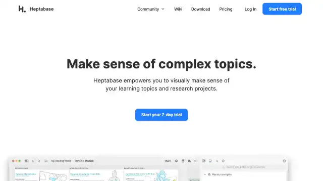 Screenshot of https://heptabase.com/