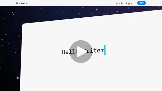 Screenshot of https://ia.net/writer/