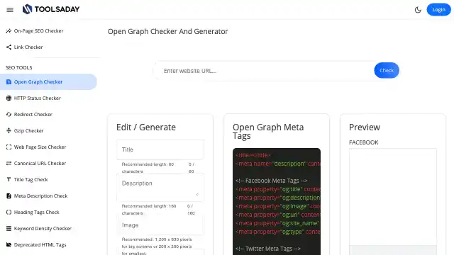 Screenshot of https://toolsaday.com/seo/open-graph