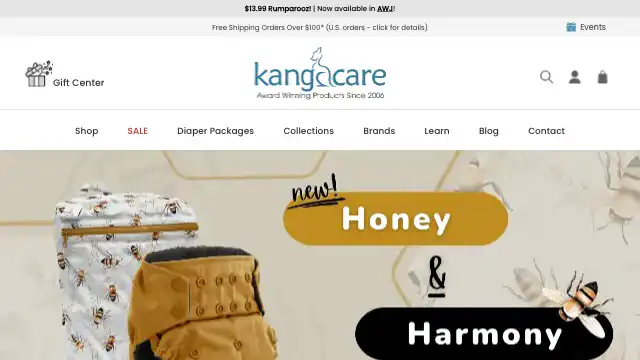 Screenshot of https://www.kangacare.com/